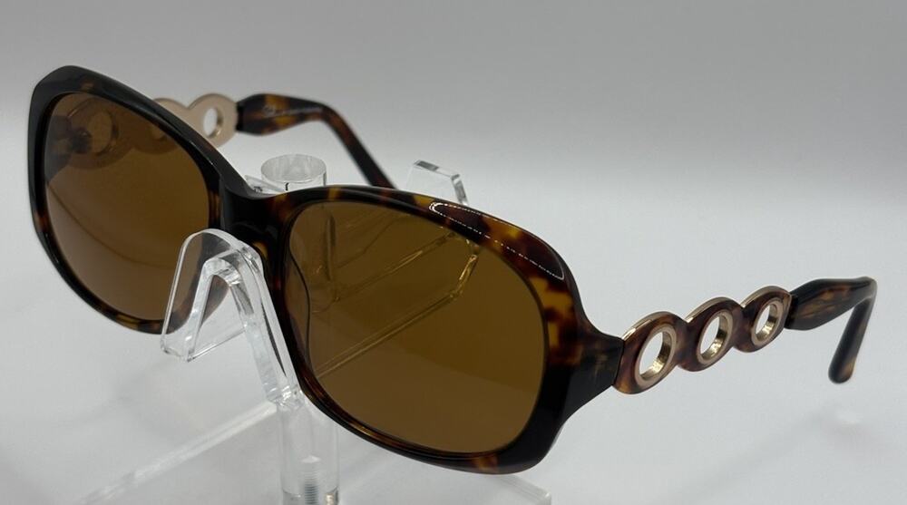Sol by Daisy Fuentes Tortoise Sunglasses Gold Circle Arms
